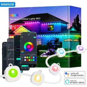 150FT 90LEDs Permanent Outdoor Eaves Lights
