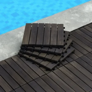 10 PCS 12"x12" Interlocking Deck Tiles