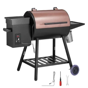 SucceBuy Wood Pellet Grill Smoker 8 in 1 with Digital Controller