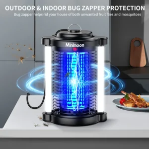 Bug Zapper Outdoor Mosquito Zapper with LED Light